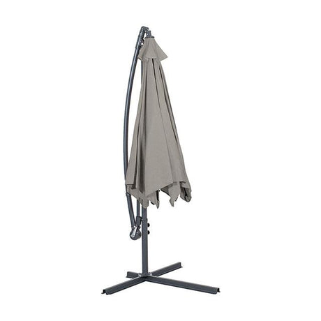  Furniture of America Glam GM-3003GR Cantilever Umbrella w/ LED IMAGE 3