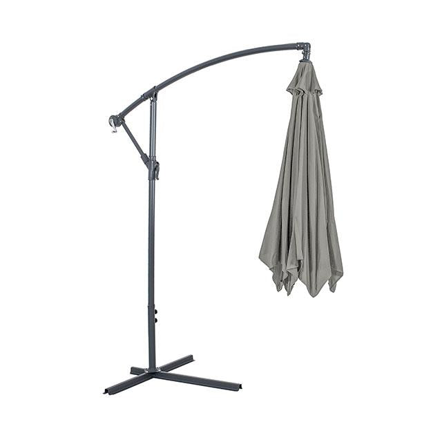  Furniture of America Glam GM-3003GR Cantilever Umbrella w/ LED IMAGE 4