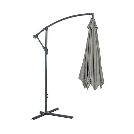  Furniture of America Glam GM-3003GR Cantilever Umbrella w/ LED IMAGE 4