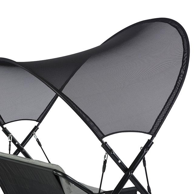 Furniture of America Sandor GM-1013BK Swing Chair IMAGE 4