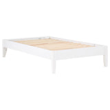  Coaster Furniture Hounslow 306128F Full Universal Platform Bed - White IMAGE 1