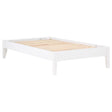  Coaster Furniture Hounslow 306128T Twin Universal Platform Bed - White IMAGE 1