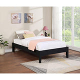  Coaster Furniture Hounslow 306129F Full Universal Platform Bed - Black IMAGE 2
