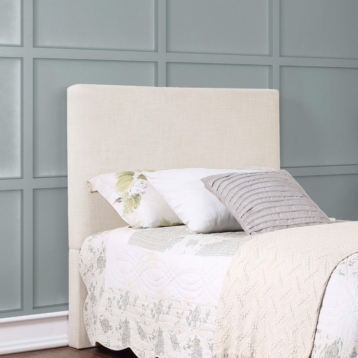  Coaster Furniture Pirro 315980T Upholstered Twin Panel Headboard - Sand IMAGE 6