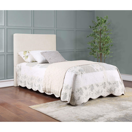  Coaster Furniture Pirro 315980T Upholstered Twin Panel Headboard - Sand IMAGE 7