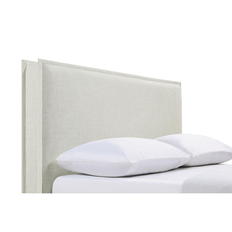  Coaster Furniture Izzy 315985K Upholstered King Panel Headboard - Sand IMAGE 1
