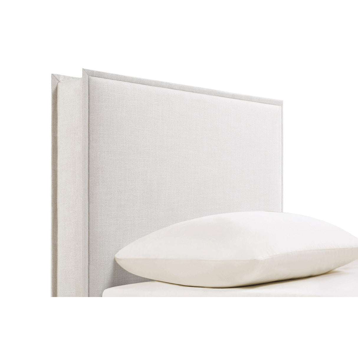  Coaster Furniture Izzy 315985T Upholstered Twin Panel Headboard - Sand IMAGE 1