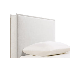  Coaster Furniture Izzy 315985T Upholstered Twin Panel Headboard - Sand IMAGE 1
