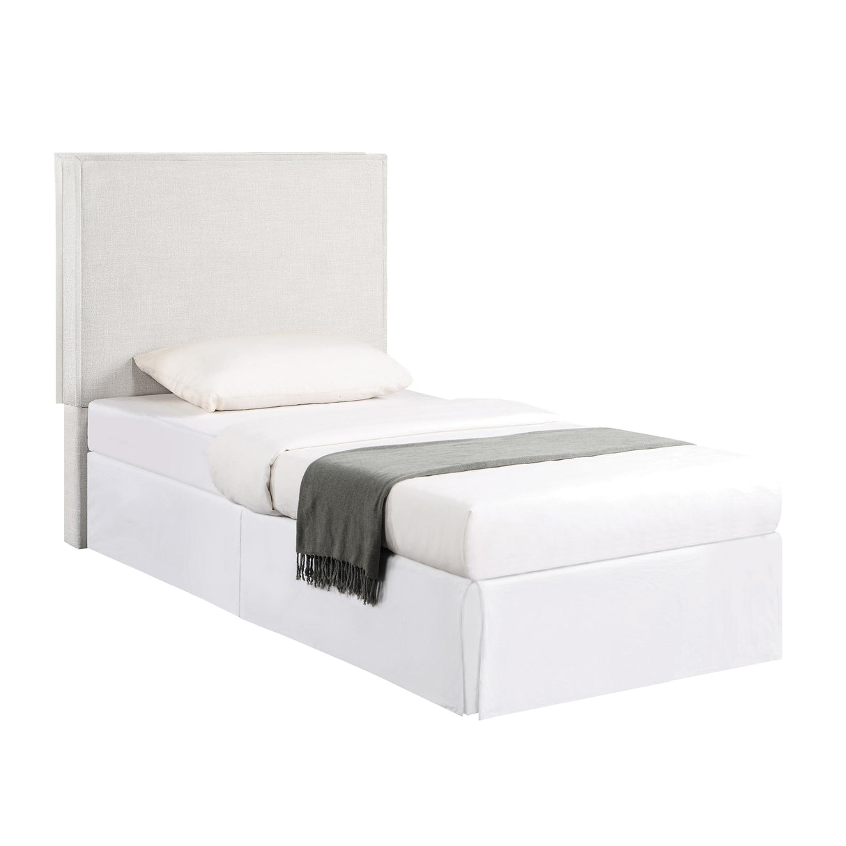  Coaster Furniture Izzy 315985T Upholstered Twin Panel Headboard - Sand IMAGE 2