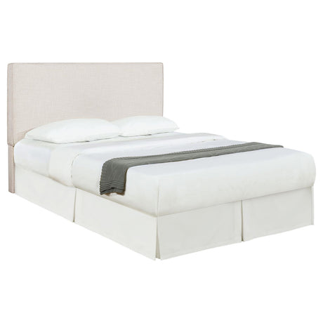  Coaster Furniture Kosmo 315993K Upholstered King Panel Headboard - Sand IMAGE 3