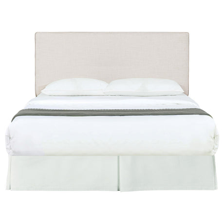  Coaster Furniture Kosmo 315993K Upholstered King Panel Headboard - Sand IMAGE 4