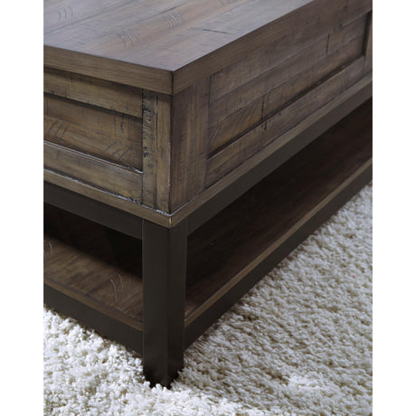  Signature Design by Ashley Johurst T444T1 Lift-top Coffee Table and 2 End Tables IMAGE 4