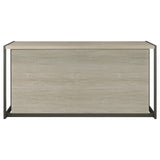  Coaster Furniture Loomis 805881 60-inch 4-Drawer Computer Desk - Whitewashed Grey IMAGE 7