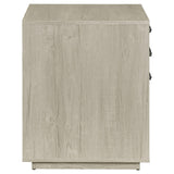  Coaster Furniture Loomis 805882 3-Drawer Home Office File Cabinet - Whitewashed Grey IMAGE 11
