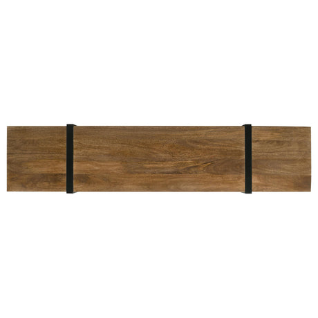  Coaster Furniture Otto 703243 5-Drawer Mango Wood 70" TV Stand Media Console - Brown IMAGE 11