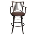  Steve Silver Furniture Bayview Swivel Barstool IMAGE 1