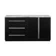  Steve Silver Furniture Camila Gray Marble Top Server IMAGE 1