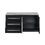  Steve Silver Furniture Camila Gray Marble Top Server IMAGE 2