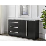  Steve Silver Furniture Camila Gray Marble Top Server IMAGE 3