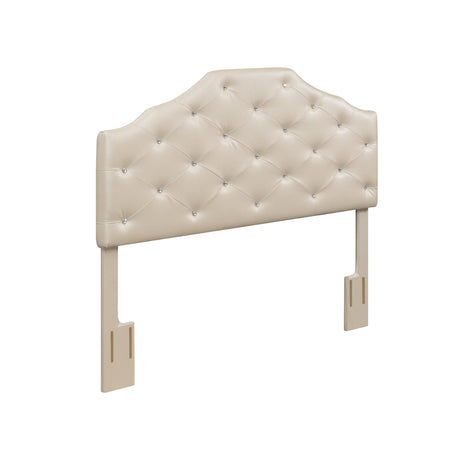  Steve Silver Furniture Dawson Queen Headboard Silver PU IMAGE 4