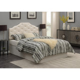  Steve Silver Furniture Dawson Queen Headboard Silver PU IMAGE 8