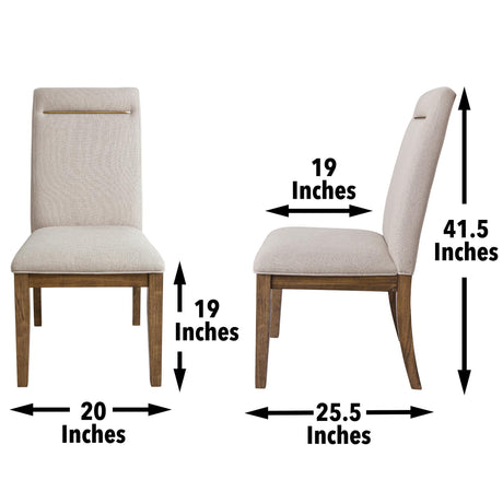  Steve Silver Furniture Garland Side Chair IMAGE 13