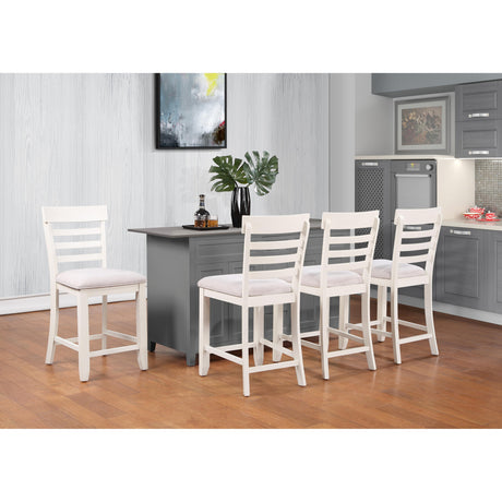  Steve Silver Furniture Hyland Counter Chair Brown IMAGE 11
