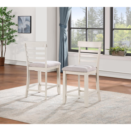  Steve Silver Furniture Hyland Counter Chair Brown IMAGE 7