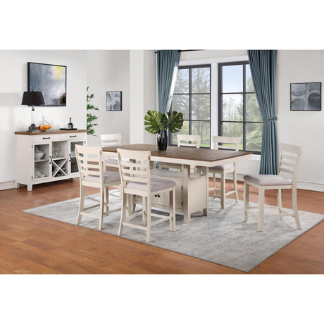  Steve Silver Furniture Hyland Counter Chair Brown IMAGE 9
