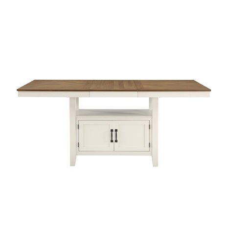  Steve Silver Furniture Hyland Counter Table Brown IMAGE 1