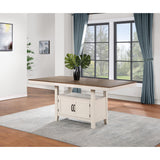  Steve Silver Furniture Hyland Counter Table Brown IMAGE 10