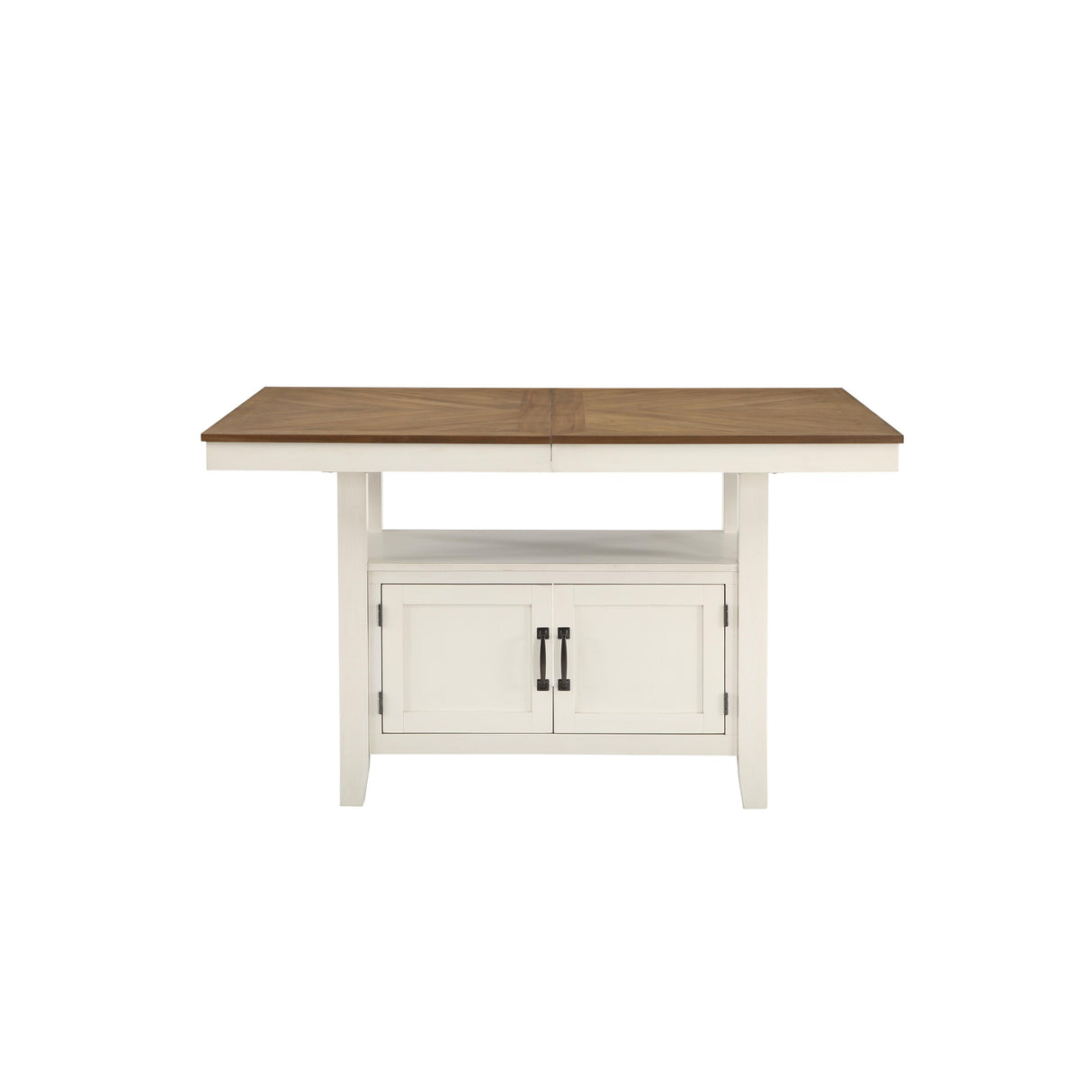  Steve Silver Furniture Hyland Counter Table Brown IMAGE 2