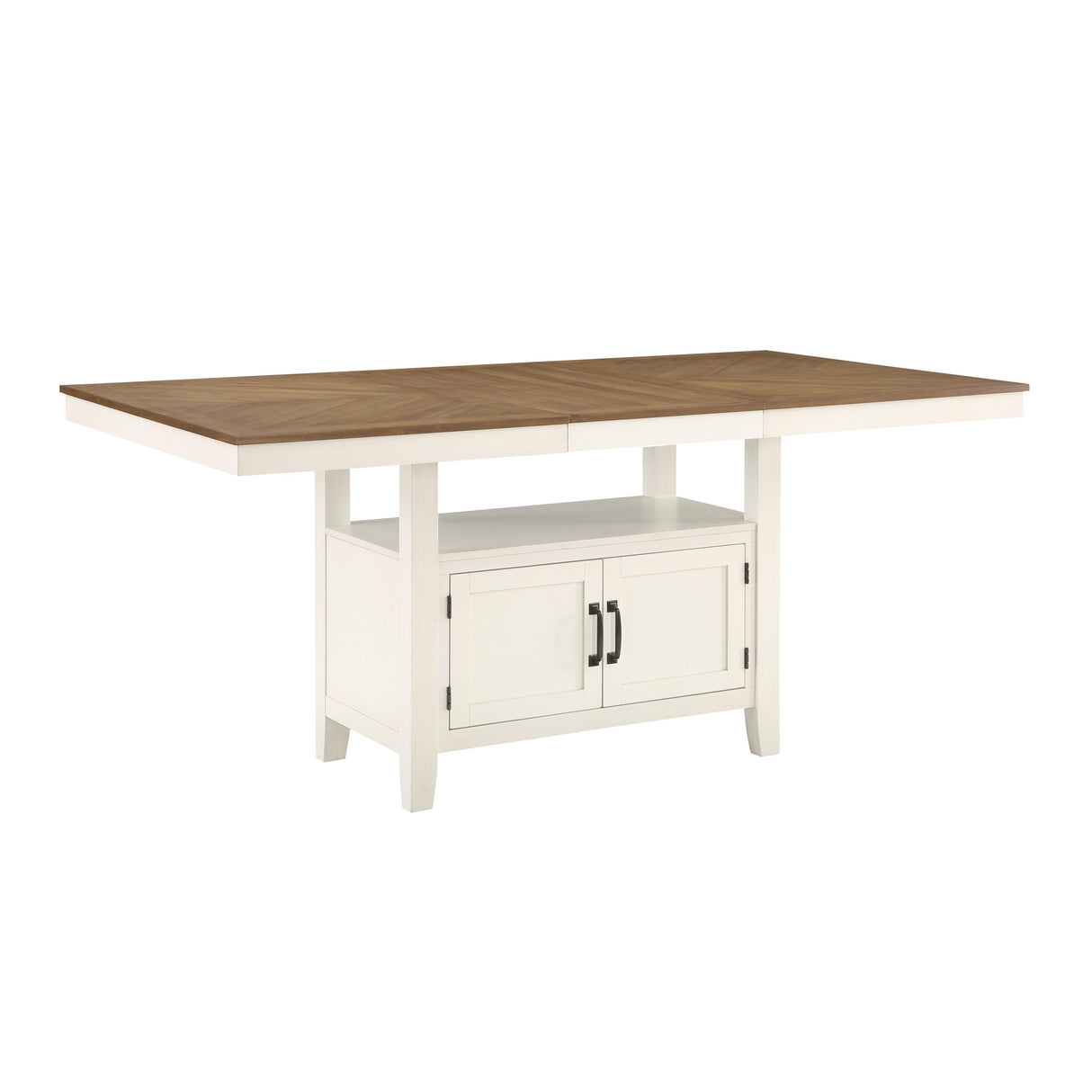  Steve Silver Furniture Hyland Counter Table Brown IMAGE 4