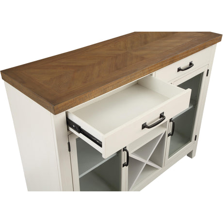  Steve Silver Furniture Hyland Counter Table Brown IMAGE 7