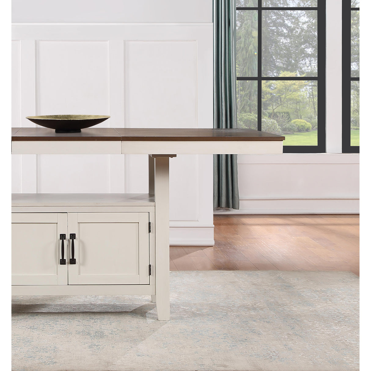  Steve Silver Furniture Hyland Counter Table Brown IMAGE 8