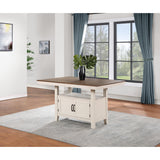  Steve Silver Furniture Hyland Counter Table Brown IMAGE 9