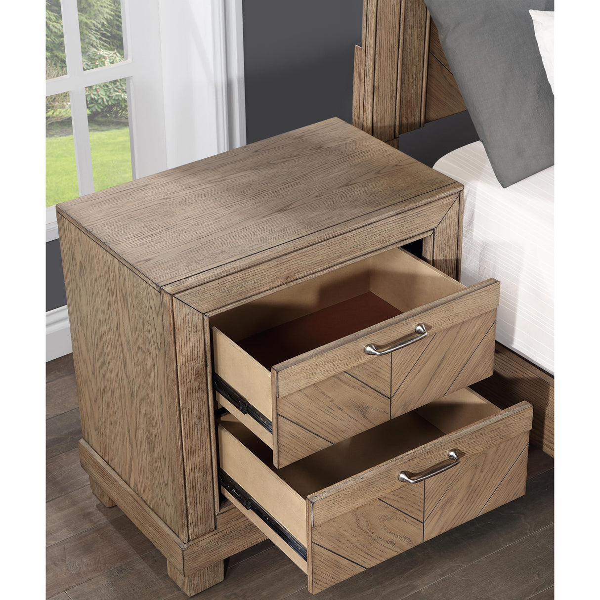  Steve Silver Furniture Montana Nightstand Sand IMAGE 8