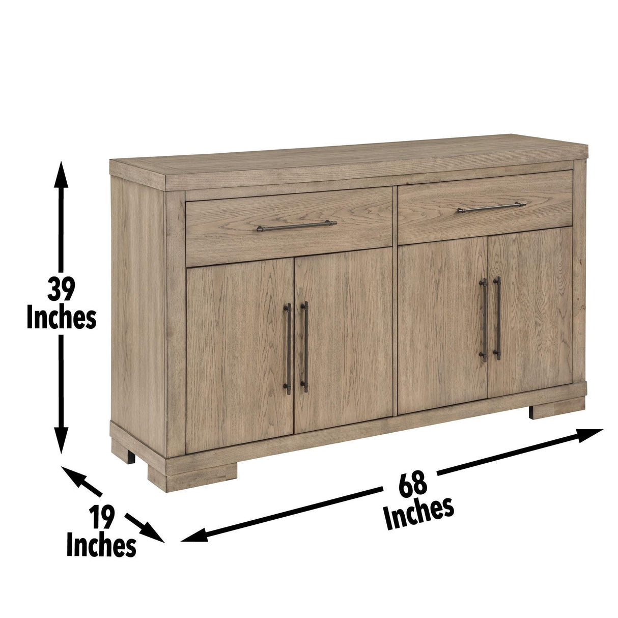  Steve Silver Furniture Napa Server Sand IMAGE 9