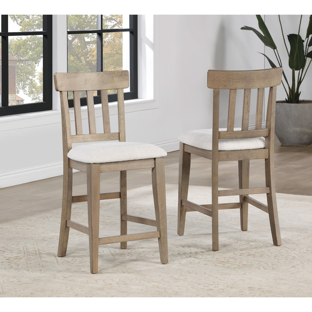  Steve Silver Furniture Napa Counter Chair Sand IMAGE 8