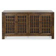  Steve Silver Furniture Rio 4 Door Accent Cabinet Mocha IMAGE 1
