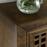  Steve Silver Furniture Rio 4 Door Accent Cabinet Mocha IMAGE 11