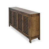  Steve Silver Furniture Rio 4 Door Accent Cabinet Mocha IMAGE 9