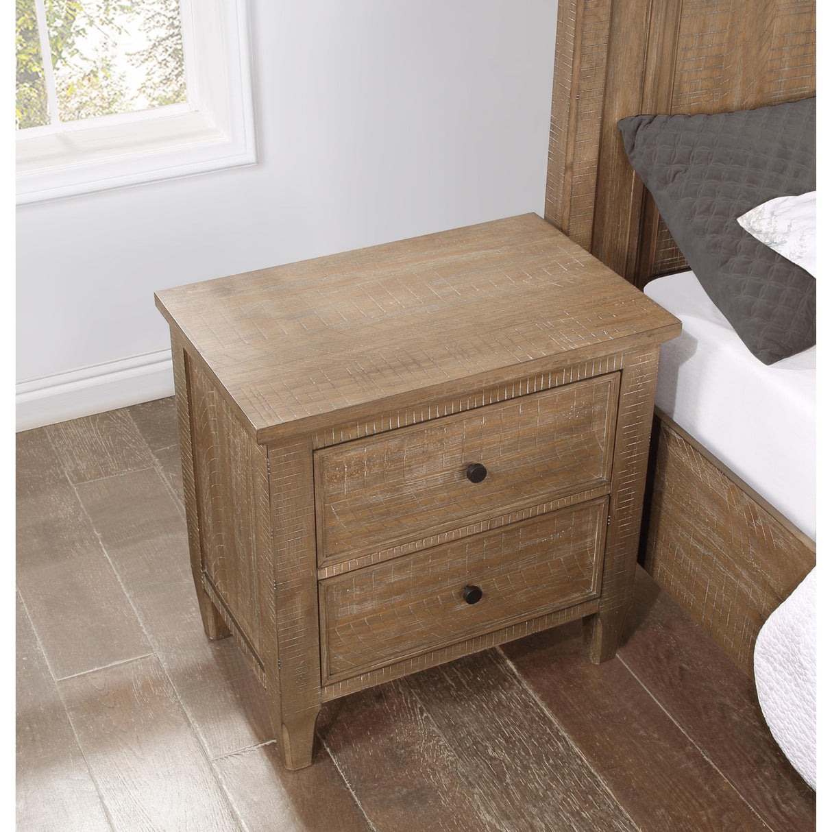  Steve Silver Furniture Riverdale 2 Drawer Nightstand IMAGE 5