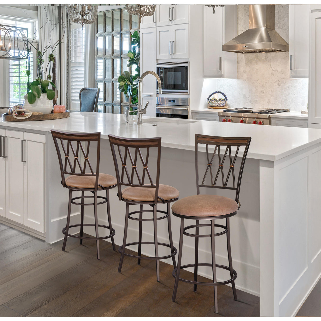  Steve Silver Furniture Sedona Swivel Counter Stool IMAGE 6