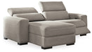 Mabton 2-Piece Power Reclining Sectional with Chaise Image