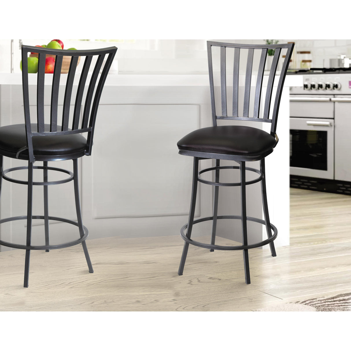  Steve Silver Furniture Stellan Swivel Counter Stool IMAGE 7