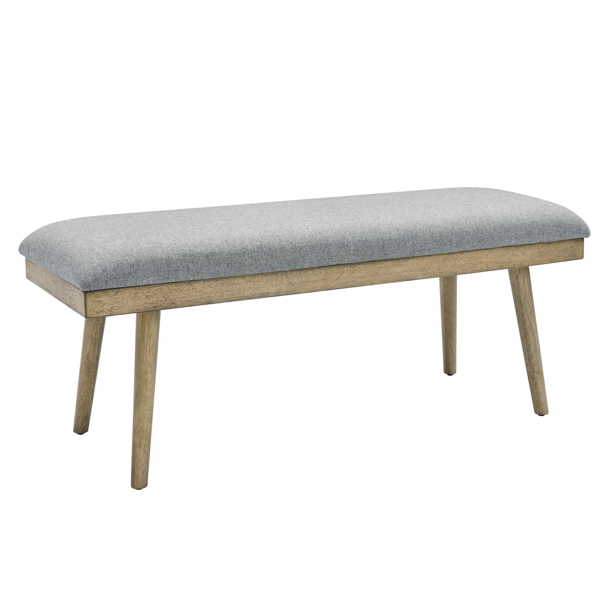  Steve Silver Furniture Vida Gray Polyester Dining Bench IMAGE 2