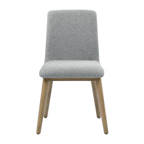  Steve Silver Furniture Vida Gray Polyester Side Chair IMAGE 1