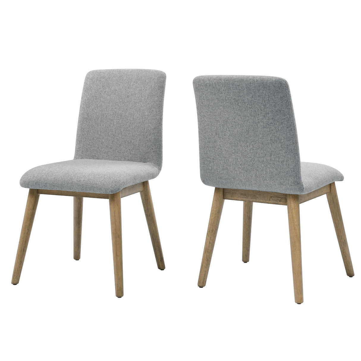  Steve Silver Furniture Vida Gray Polyester Side Chair IMAGE 2