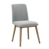  Steve Silver Furniture Vida Gray Polyester Side Chair IMAGE 3